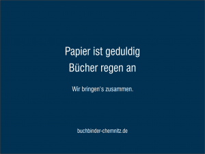 Werkstätten für Buchbinderei